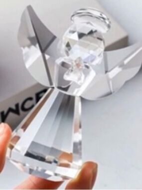Waterford Crystal Angel Figurine - Clear Crystal